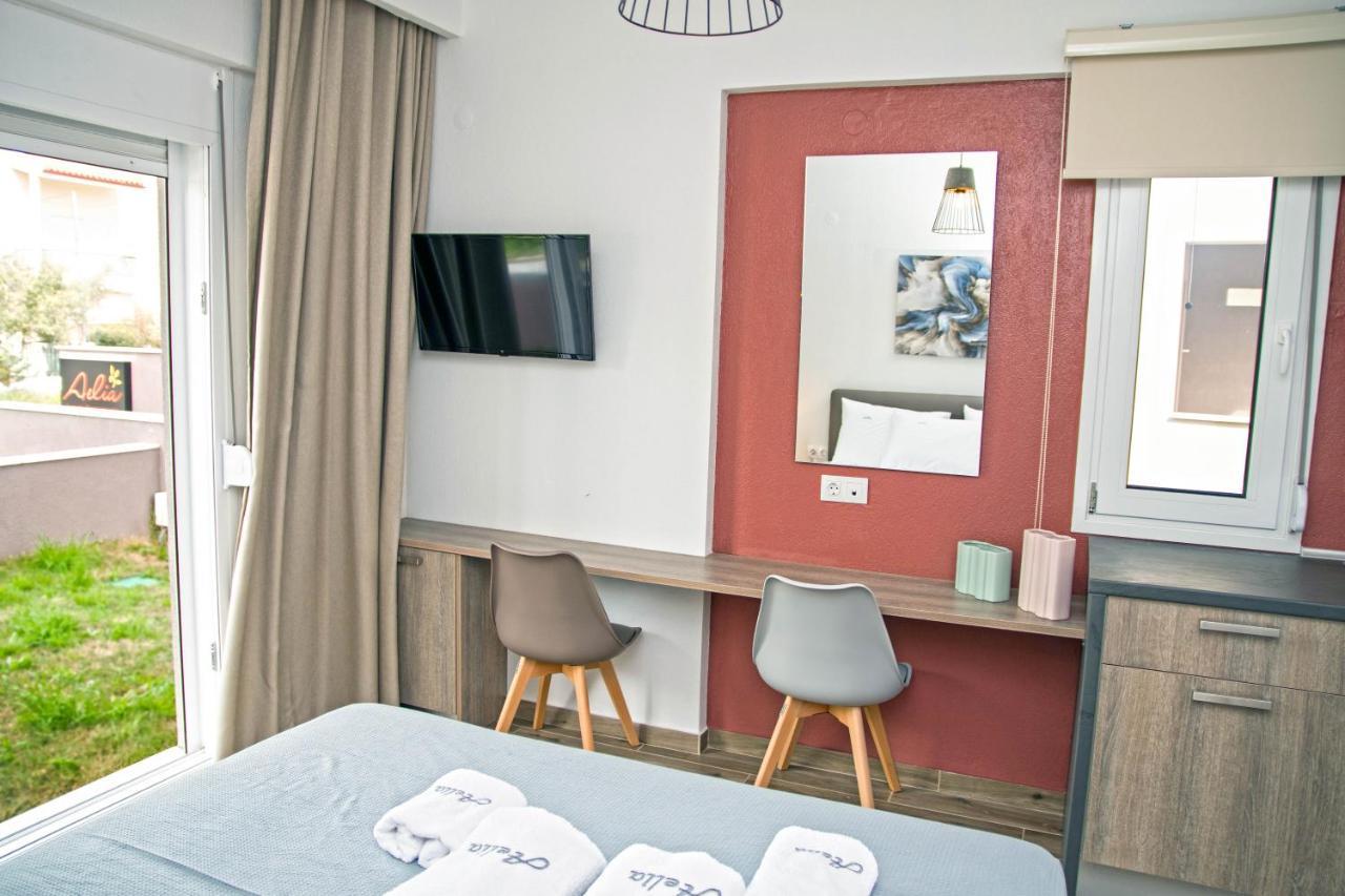 Aelia Luxury Apartments Nikíti Eksteriør bilde