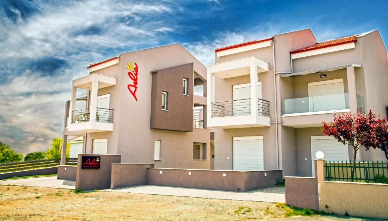 Aelia Luxury Apartments Nikíti Eksteriør bilde